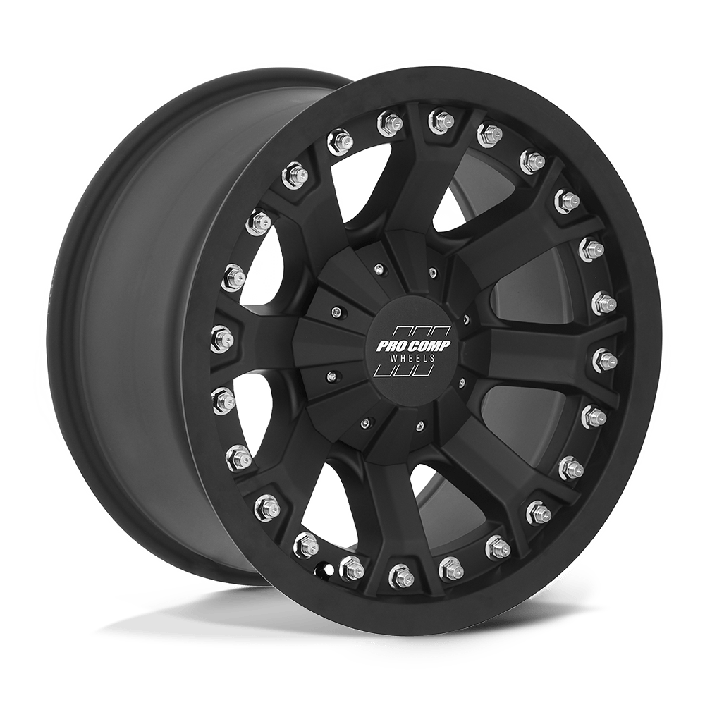 Pro Comp- PXA33 17X9 5X5/5.5 F-BLK -6MM- JT/JL/JK