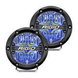 360 Series 4 Inch LED Drive Optic Blue Backlight (Pair)