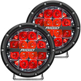 360 Series 6 Inch LED Spot Optic Red Backlight