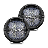 360 Series 4 Inch LED Diffused Optic White Backlight (Pair)