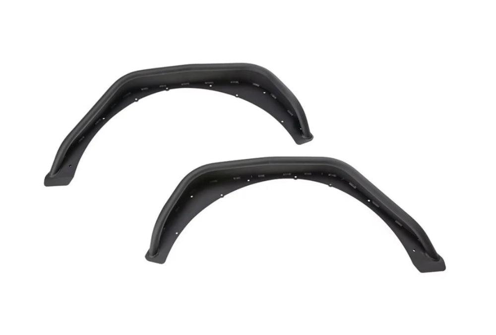 Rugged Ridge HD Rear Steel Tube Fenders, Pair - Black  - JL