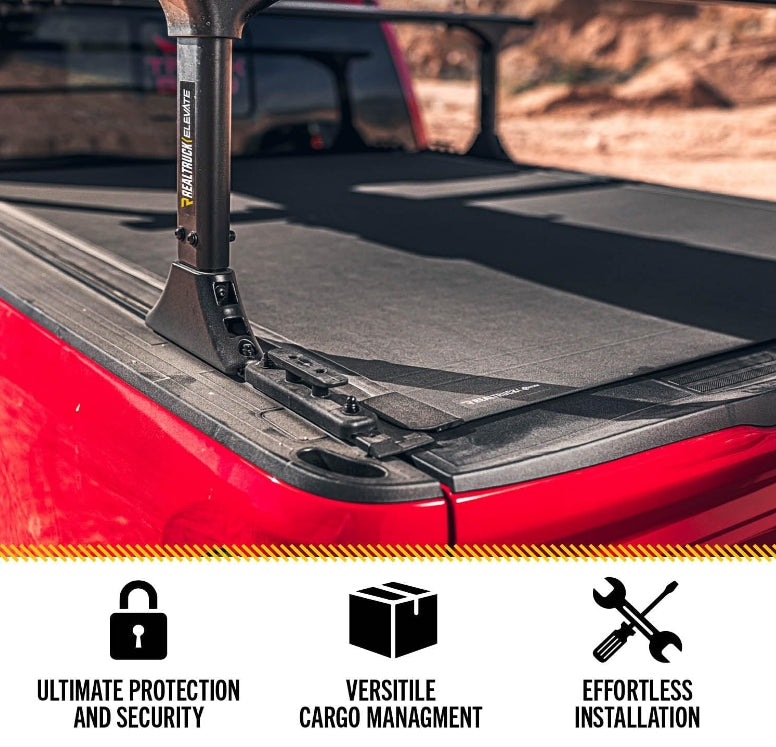 BAK Revolver X4ts Hard Rolling Truck Bed Tonneau Cover | 80427RK | Fits 2016-2023 Toyota Tacoma (w/Track System) 6' 2" Bed (97.6")