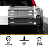 BAK Revolver X2 Hard Rolling Truck Bed Tonneau Cover | 39223 | Fits 2019 - 2024 Dodge Ram 1500, Does Not Fit w/ Multi-Function (Split) Tailgate 6' 4" Bed (76.3")