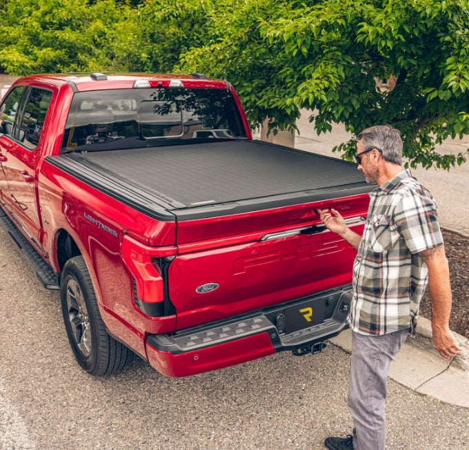 BAK Revolver X4s Hard Rolling Truck Bed Tonneau Cover | 80207RB | Fits 2009-2024 Dodge Ram w/RamBox 5' 7" Bed (67.4")