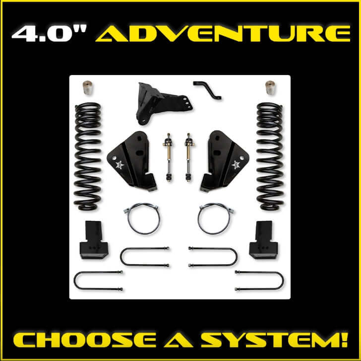 17-22 Ford F250/350 4.0" Adventure Series Suspension System (DIESEL)