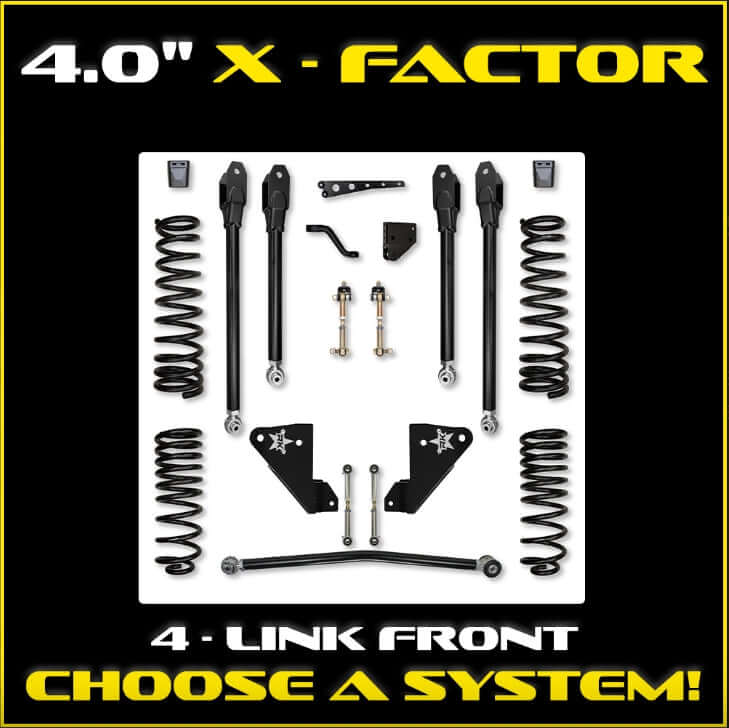 13-19 RAM 2500 4.0" X- Factor Series Suspension System (DIESEL)