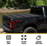 BAK BAKFlip MX4 Hard Folding Truck Bed Tonneau Cover | 448441 | Fits 2022-2024 Toyota Tundra 6' 7" Bed (78.7")