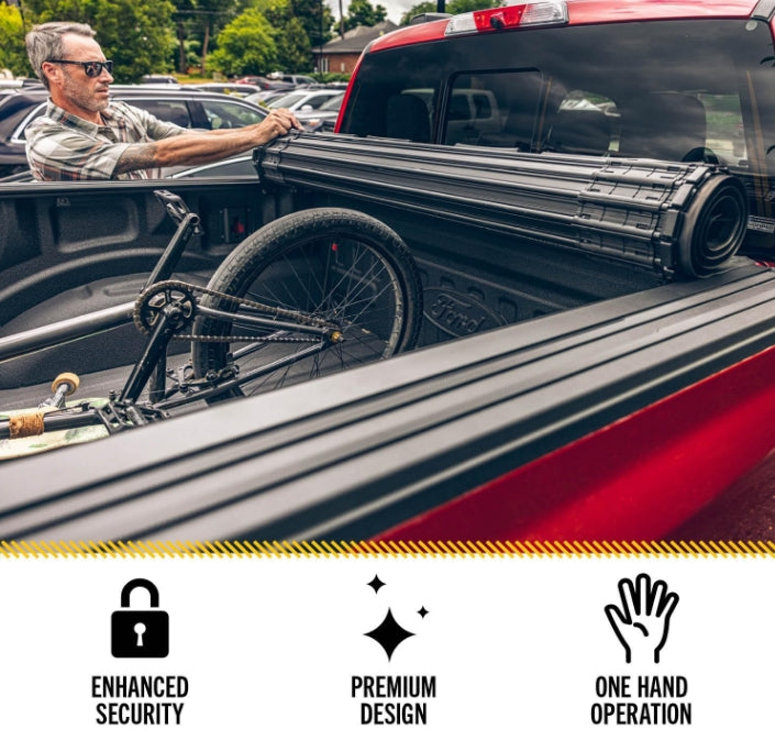 BAK Revolver X4s Hard Rolling Truck Bed Tonneau Cover | 80441 | Fits 2022-2024 Toyota Tundra 6' 7" Bed (78.7")