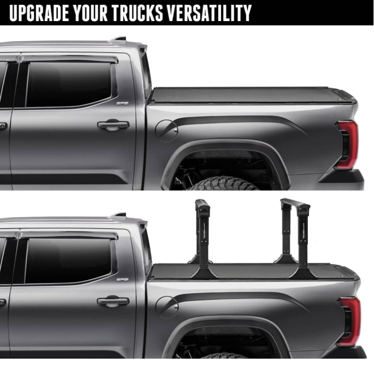 BAK Revolver X4ts Hard Rolling Truck Bed Tonneau Cover | 80410TRK | Fits 2007-2021 Toyota Tacoma (w Track System) Won't fit Trail Special Edition Storage Boxes 6' 7" Bed (80.4")