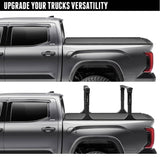 BAK Revolver X4ts Hard Rolling Truck Bed Tonneau Cover | 80410TRK | Fits 2007-2021 Toyota Tacoma (w Track System) Won't fit Trail Special Edition Storage Boxes 6' 7" Bed (80.4")