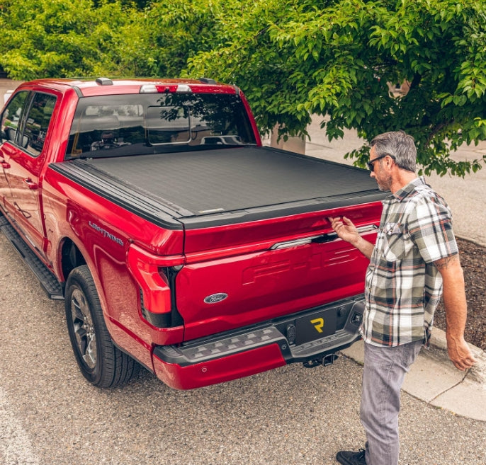 BAK Revolver X4s Hard Rolling Truck Bed Tonneau Cover | 80409 | Fits 2007-2021 Toyota Tundra w/o OE Track System 5' 7" Bed (66.7")