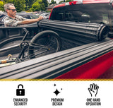 BAK Revolver X4s Hard Rolling Truck Bed Tonneau Cover | 80409 | Fits 2007-2021 Toyota Tundra w/o OE Track System 5' 7" Bed (66.7")