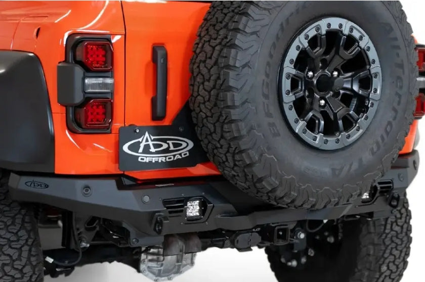 Addictive Desert Designs - Bomber Rear Bumper - 2022 - 2023 Bronco Raptor