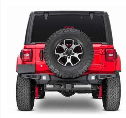 Addictive Desert Designs Stealth Fighter HD Rear Bumper w/ Backup Sensors - JL