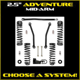 Jeep JK (2DR) 2.5" Adventure System