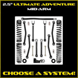 Jeep JK (2DR) 2.5" Ultimate Adventure System