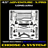 Jeep JK (2DR) 4.5" Adventure - X PRO Long-Arm System