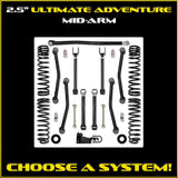 Jeep JKU (4DR) 2.5" Ultimate Adventure System