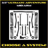Jeep JKU (4DR) 3.5" Ultimate Adventure System