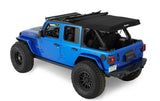 Bestop Supertop Squareback Soft Top - Black Diamond - JLU 4DR