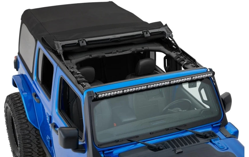 Bestop Supertop Squareback Soft Top - Black Diamond - JLU 4DR