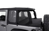 Bestop Halftop Soft Top Conversion Kit, Black Twill - JK 4DR