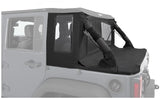 Bestop Halftop Soft Top Conversion Kit, Black Diamond - JK 4DR