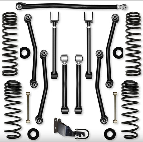 Jeep JL (2DR) 2.5" Ultimate Adventure Mid-arm System