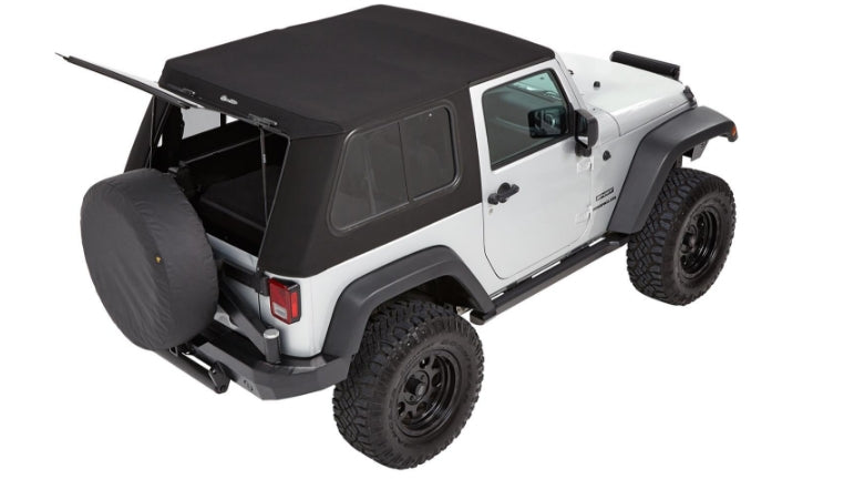 Bestop Trektop Pro Hybrid Soft Top, Black - JK 2DR