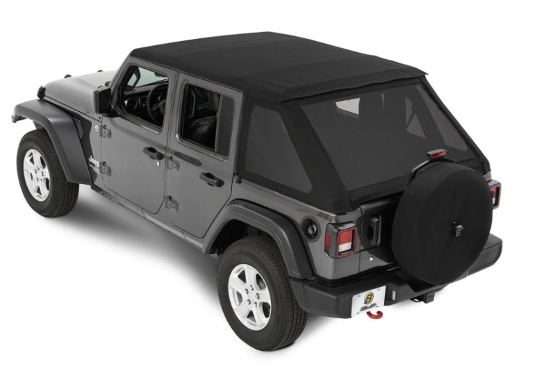 Bestop Trektop NX Soft Top, Black Twill - JLU 4Dr