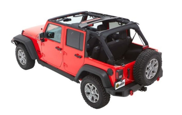 Bestop Trektop NX Plus Soft Top Twill Black - JK 4DR