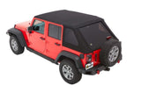 Bestop Trektop NX Plus Soft Top Twill Black - JK 4DR