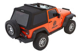 Bestop Trektop NX Glide Convertible Soft Top Black Diamond - JK 2DR