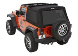 Bestop Trektop NX Glide Convertible Soft Top Black Twill - JK 2DR