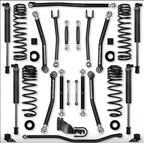 Jeep JL (2DR) 3.5" X-Factor Mid-arm "No-Limits" System (RUBICON)
