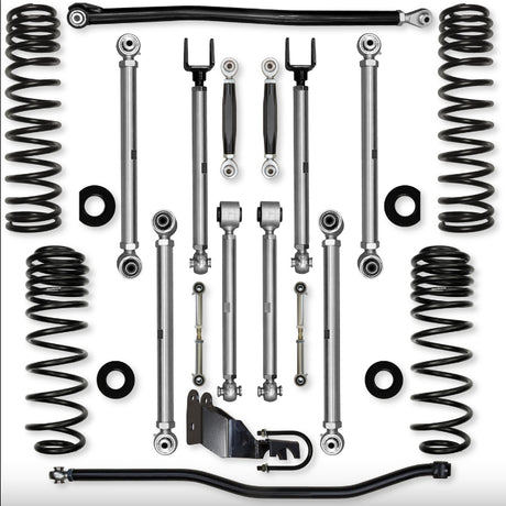 Jeep JL (2DR) 2.5" X-Factor PRO Mid-arm "No-Limits" System (RUBICON)