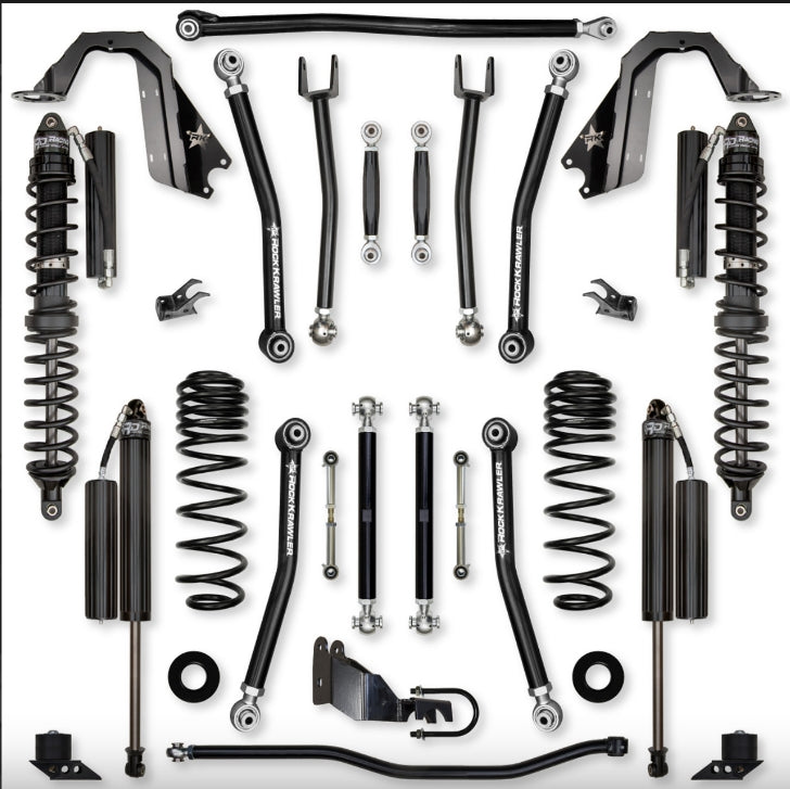 Jeep JL (2DR) 3.5" X-Factor Mid-arm "No-Limits" System (RUBICON)