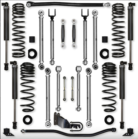 Jeep JL (2DR) 4.5" X-Factor PRO Mid-arm "No-Limits" System (RUBICON)