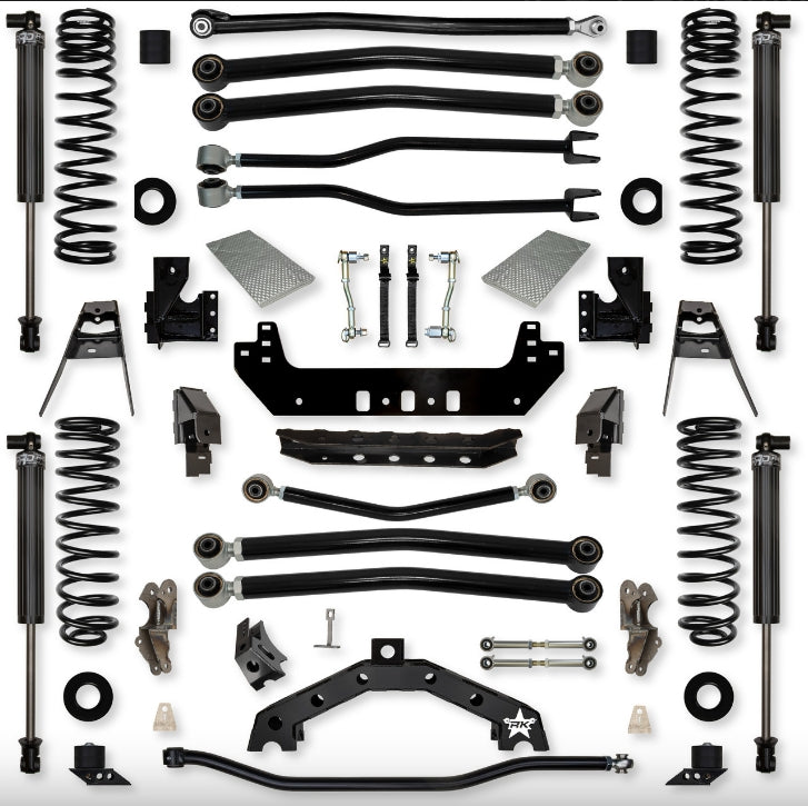 Jeep JL (2DR) 4.5" Adventure - X2 Long-Arm System