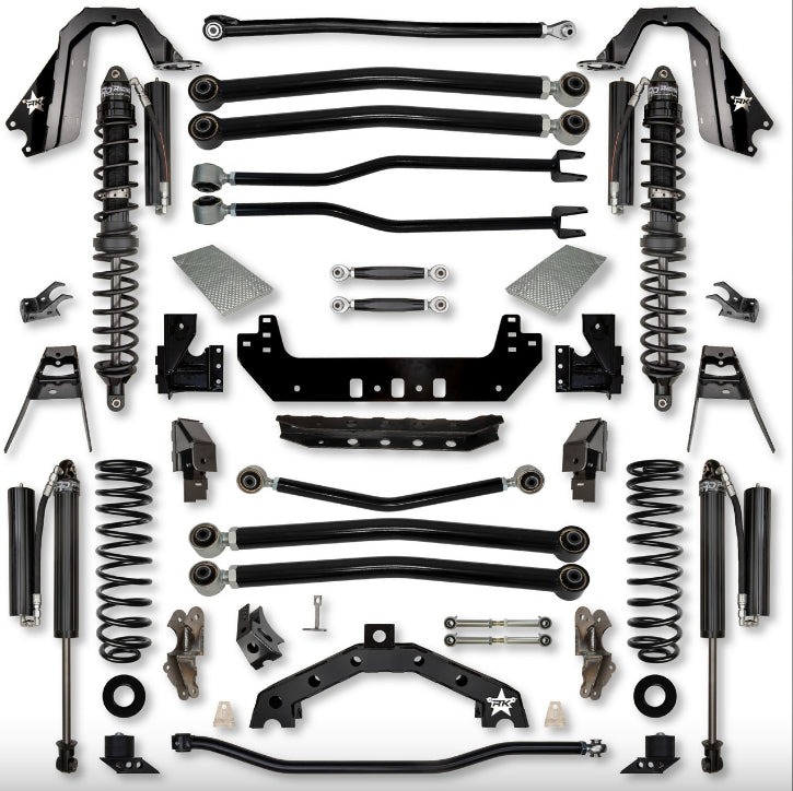 Jeep JL (2DR) 4.5" Adventure - X2 "No-Limits" Long-Arm System (RUBICON)