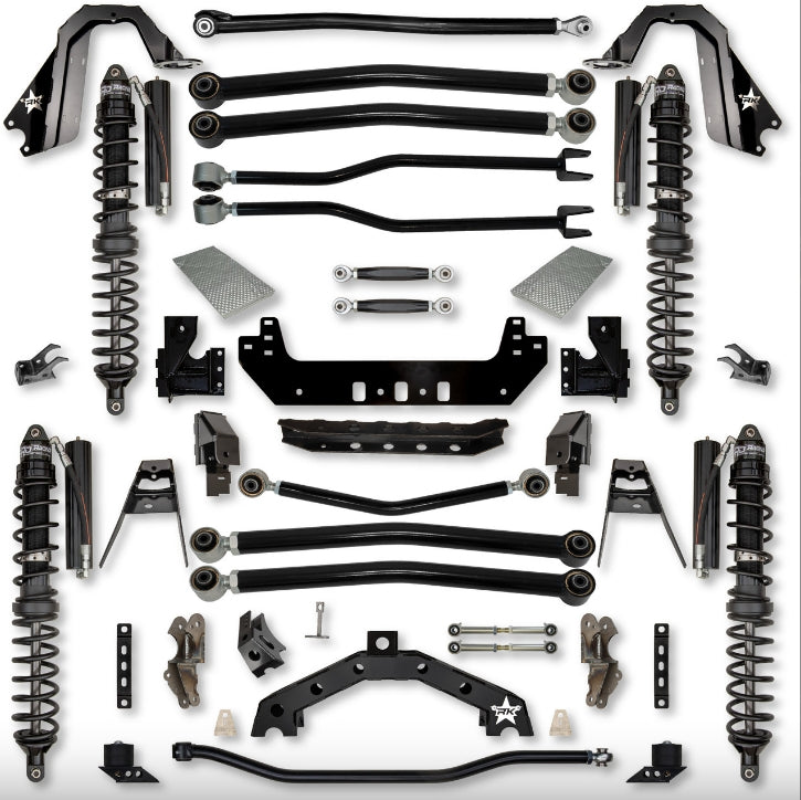 Jeep JL (2DR) 4.5" Adventure - X2 "No-Limits" Long-Arm System (RUBICON)