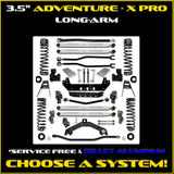 Jeep JL (2DR)  3.5" Adventure - X PRO Long-Arm System