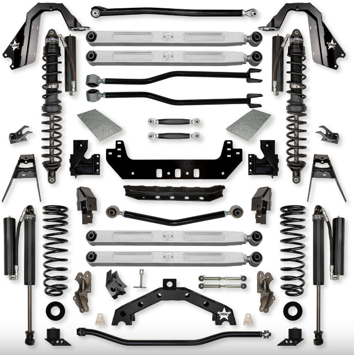 Jeep JL (2DR) 4.5" Adventure - X PRO "No-Limits" Long-Arm System (RUBICON)