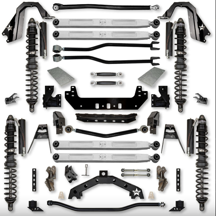 Jeep JL (2DR) 4.5" Adventure - X PRO "No-Limits" Long-Arm System (RUBICON)