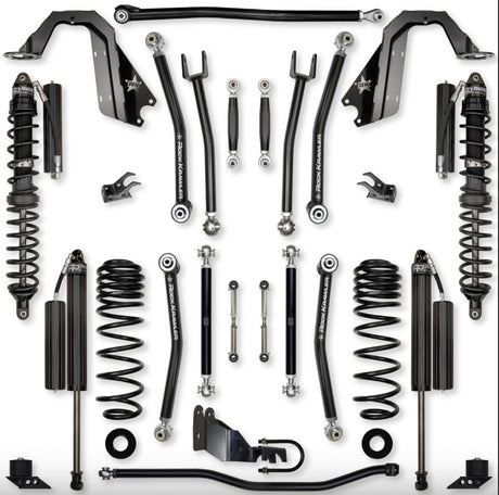 Jeep JL (2DR) 4.5" X-Factor Mid-arm "No-Limits" System (RUBICON)