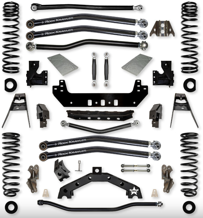 Jeep JL (2DR) 4.5" X - Factor X2 "No-Limits" Long-Arm System (RUBICON)