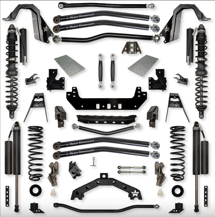 Jeep JL (2DR) 4.5" X - Factor X2 "No-Limits" Long-Arm System (RUBICON)