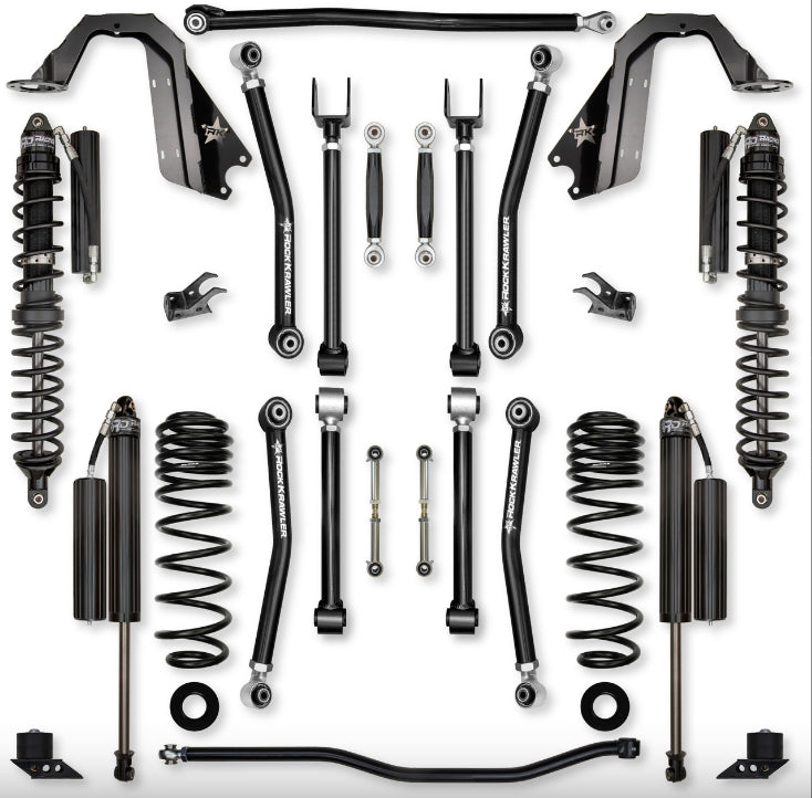 Jeep JLU (4DR) 4.5" Adventure - X 392 Mid-arm "No-Limits" System (RUBICON)