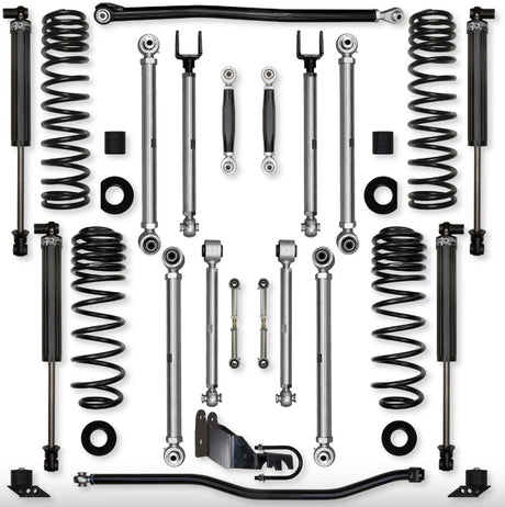 Jeep JLU (4DR)  3.5" Diesel X-Factor PRO Mid-arm "No-Limits" System (RUBICON)
