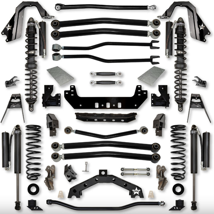 Jeep JLU (4DR) 4.5" Adventure - X2 "No-Limits" 392 Long-Arm System